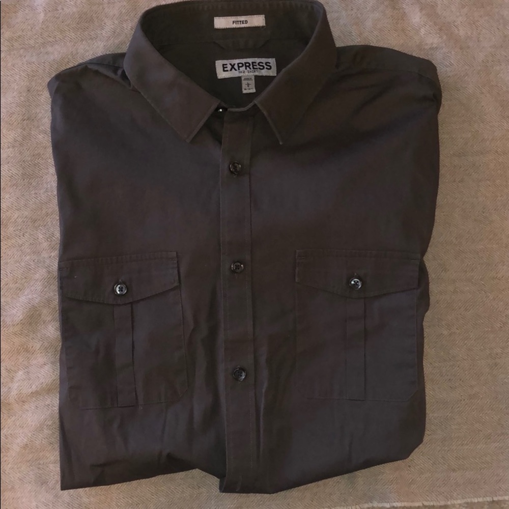 NWOT EXPRESS BUTTON DOWN